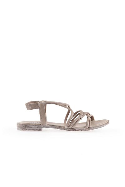 Bueno Shoes 01wu3004ModelGray Leather Women's Sandals