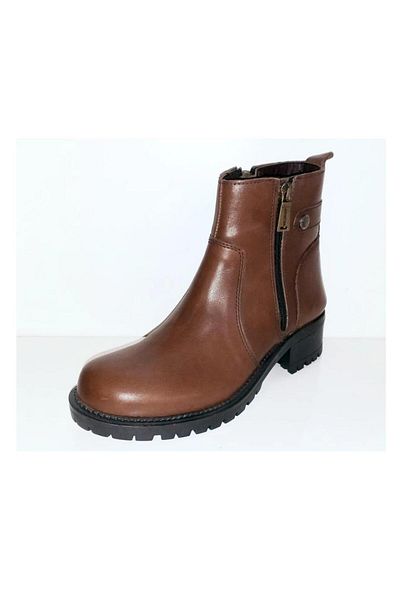 Bulldozer 200501   Γυναικείες μπότες casual από γνήσιο δέρμα