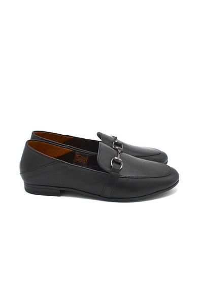 Venüs 219803501 Women's Genuine Leather Buckle Loafer Shoes