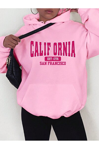 Lider Leather TRANSPORT UNISEX IMPRIMAT OVERSIZE CU GUGĂ