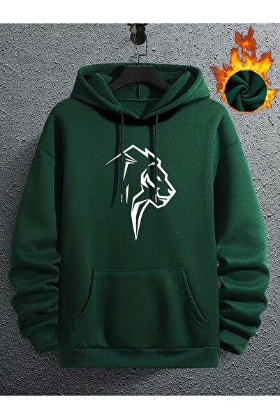 Lider Leather سويت شيرت رجالي مريح للجنسين