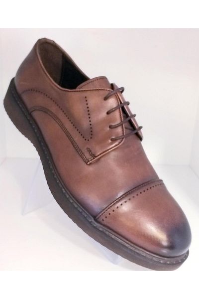 MARCO ROSSİ Мъжки кожени обувки Marco Rossi 5517 Eva Sole Maskaret