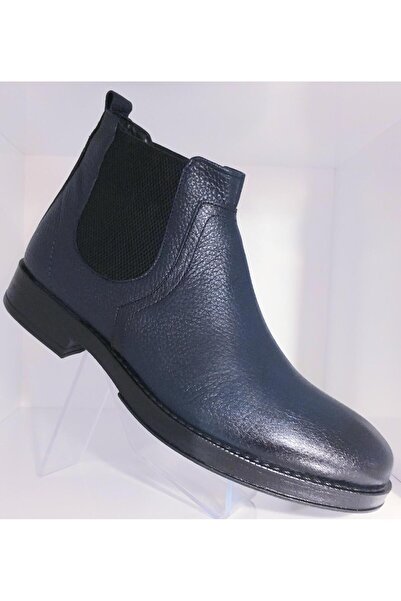 BAGSSHOES Htc2023k-004 Men's Genuine Leather Chelsea Boots