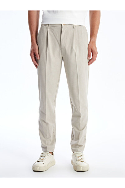 LC Waikiki LCWAIKIKI Classic Beige Men's Trousers - Standard Fit