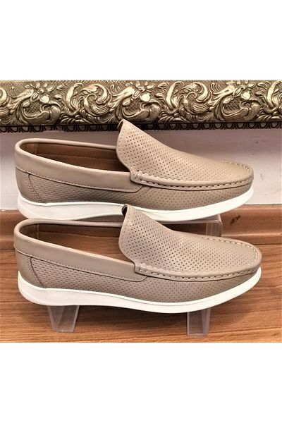 BAGSSHOES 15003 Мъжки ежедневни мокасини от естествена кожа Eva с анатомична подметка