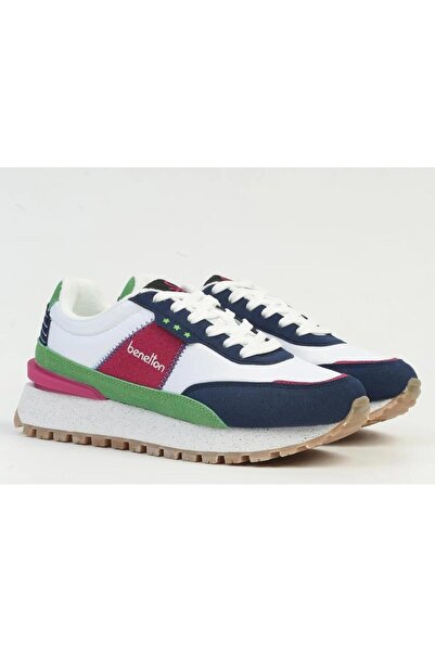 United Colors of Benetton Bn-10070 Women's Premium Casual Sneaker - Sports Shoes