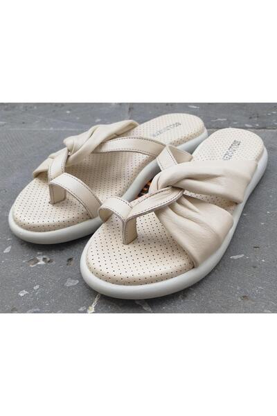 Bulldozer 221601 Model Papuci de damă din piele naturală