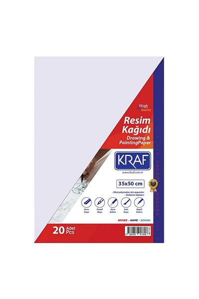 KRAF Picture Paper 35x50 Cm 20 Pieces Bag