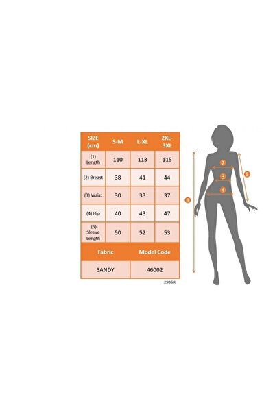 JANES Women's Long Sleeve Chest And Belly Low-cut Detail Sandy Midi Dress