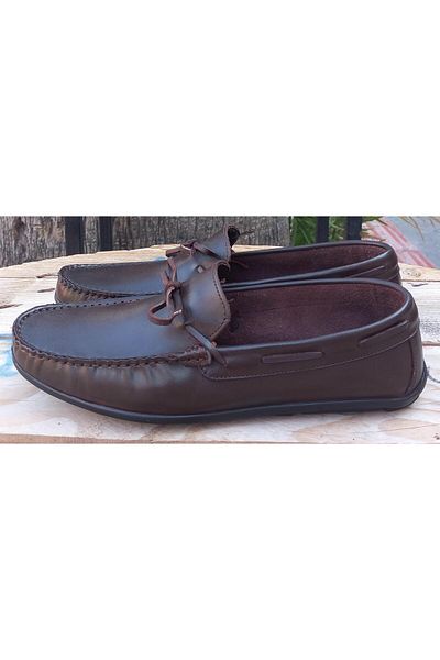 BAGSSHOES Int-24y31008 Мъжки мокасини от естествена кожа - удобни и стилни