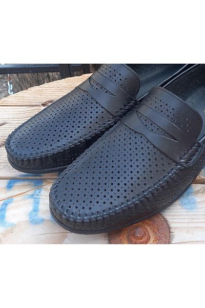 BAGSSHOES Int-24y31009 Мъжки мокасини - Обувки от естествена кожа