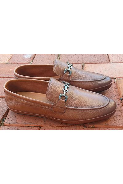 MARCOMEN 13297 Men's Daily Genuine Leather Ultra Comfort Loafer Shoes