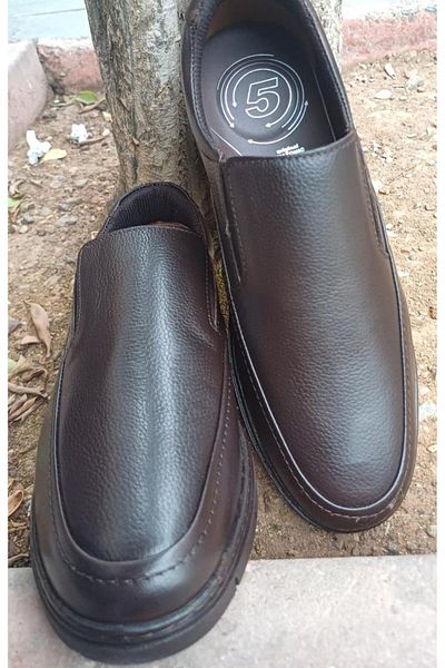 Polaris 106066 Men's Ultra Comfort Genuine Leather - 5 Point Anatomic Sole Shoes