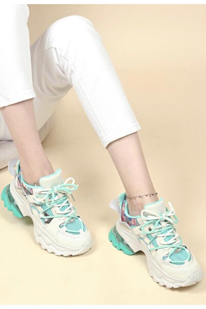 Guja 23y397 Kadın Yüksek Taban Premium Sneaker Spor Ayakkabı