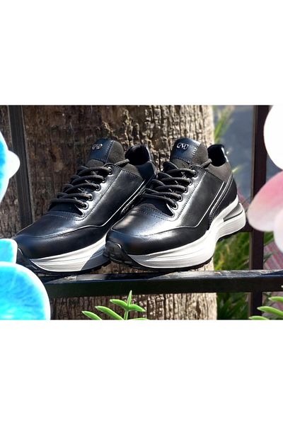 MARCOMEN 20135 Men's Premium Genuine Leather Daily Casual Shoes