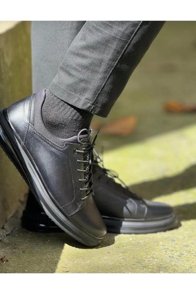 MARCOMEN 19596 Erkek Hakiki Deri Ithal Air Taban Sneaker Günlük Ayakkabı