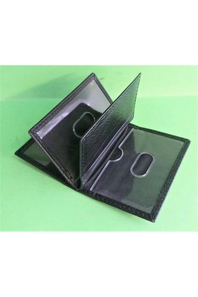 Praff 06112021 Genuine Leather Butterfly Patterned Card Holder