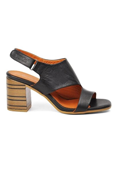 Venüs 2108502 y Pantofi cu toc de vară din piele naturală Kadık