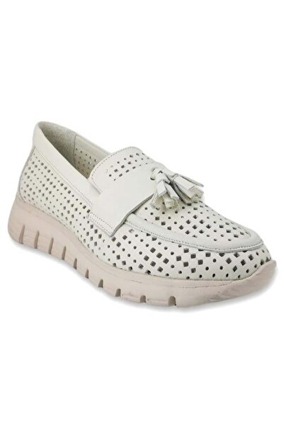 Mammamia 3320 Натуральна шкіра Повсякденне жіноче взуття - Крем