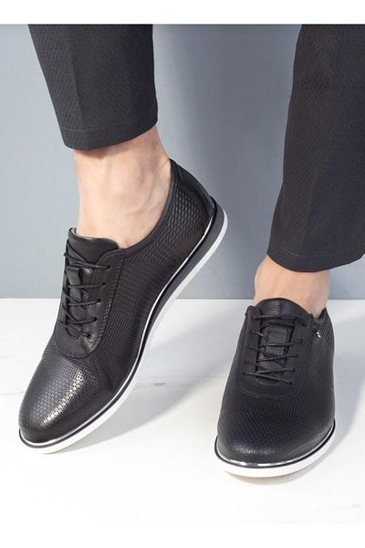 MARCOMEN 11022 Men's Genuine Leather Eva Sole Men's Smart Casual Shoes