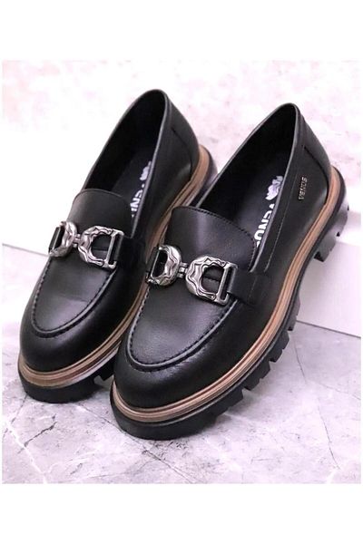 Venüs 2412902 Women's Genuine Leather Casual Loafer - Soft Strong Ultra Comfort Sole