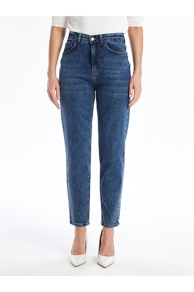 LC Waikiki Pantaloni de jeans pentru femei Lcwk Mom Fit