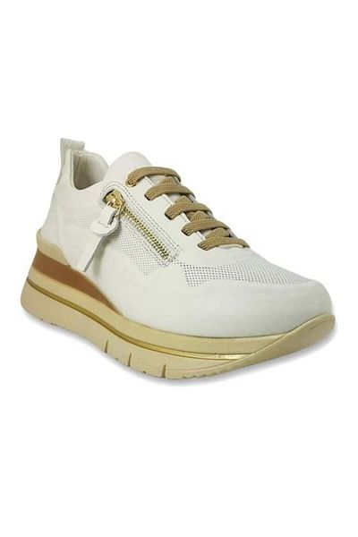 Mammamia 3695 Model Pantofi ocazional dama din piele naturala - culoare os