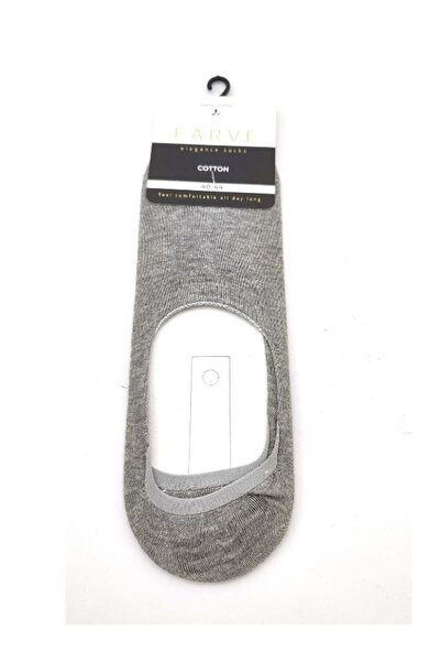Fabcare Безшовні бавовняні чоловічі шкарпетки-балетки - сірі