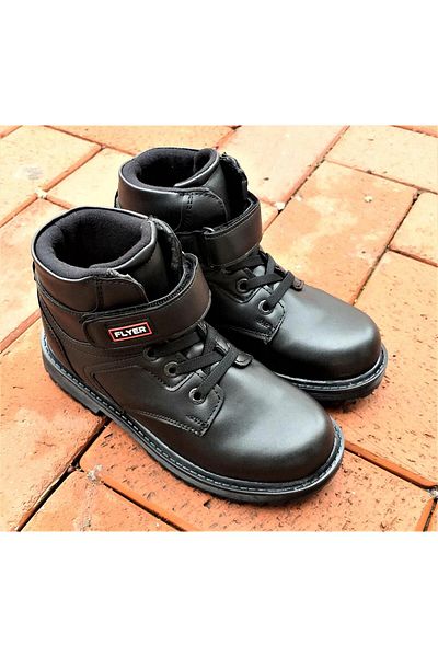 Flyer Детски спортни ботуши с велкро подметка за ежедневието Bagsshoes Ort138
