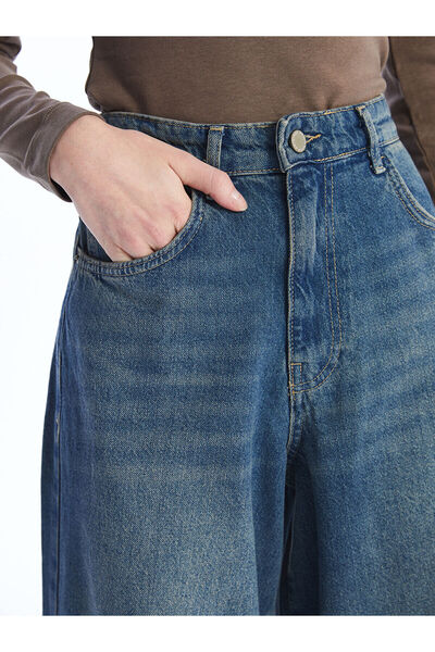 LC Waikiki Lcw Wideleg Kadın Jean Pantolon