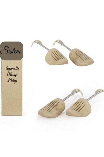 sistem Spring Wooden Shoe Mold - Colorless