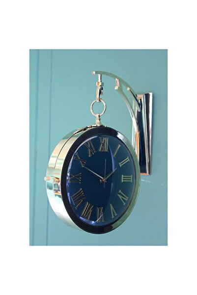 Genel Markalar Duvara Asmalı İstasyon Saati Alk1592 Dekoratif Hediyelik