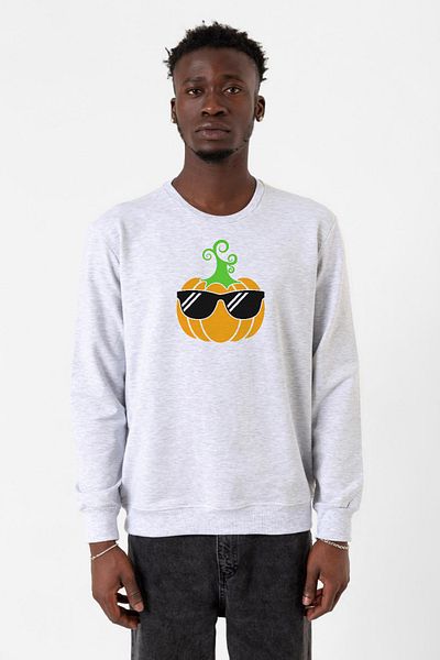 Tshirthane Ανδρικό φούτερ Cool Pumpkin Karmelange 2ip
