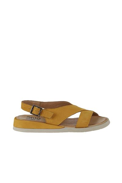 Bueno Shoes 01wy5102 Sandale de damă din nubuc galben model