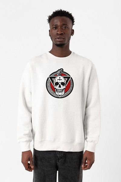 Tshirthane The Purge The Forever Purge Λευκό ανδρικό φούτερ 2ip