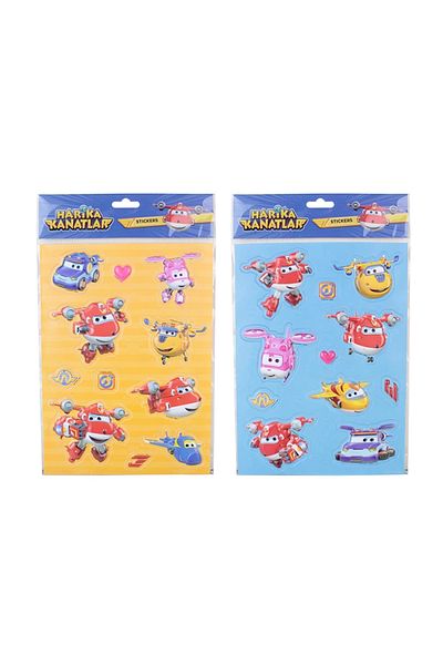 Dolphin Dolphin Wonderful Wings Embossed Sticker Sw-4673