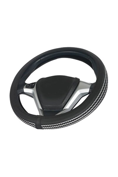 Fox Geçmeli Direksiyon Kılıf Lux Dokuma Şerit Model