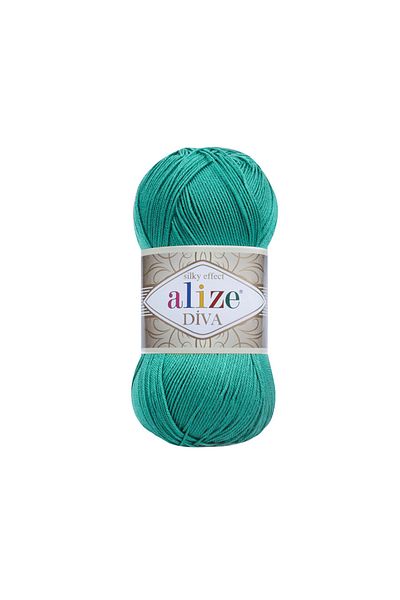 Alize Σχοινί πλεξίματος Punch Ipi Diva 610 Jade |   Mercerized |   Κέντημα με διάτρηση | άνοιξη/Καλοκαίρι 100 Γρ.