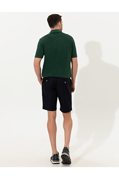 Pierre Cardin Lacivert Regular Fit Bermuda Şort 50251541-VR033