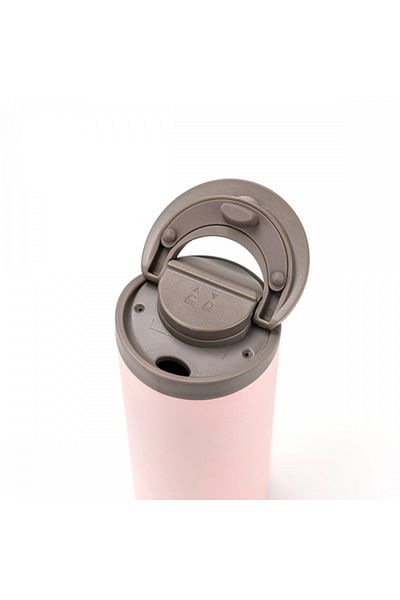 Tyeso 500 ml Pink Stainless Steel Thermos - Vacuum and Handle