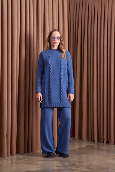 QANU Lumos Knitwear Set Indigo