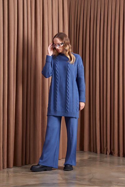 QANU Lumos Knitwear Set Indigo