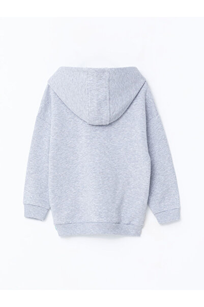 LC Waikiki Hooded Long Sleeve Printed Baby Boy Sweatshirt and Sweatpants Bottom 2-Piece Set