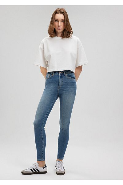 Mavi Serenay Gold Shape Indigo Blue Jean kalhoty 100980-30860
