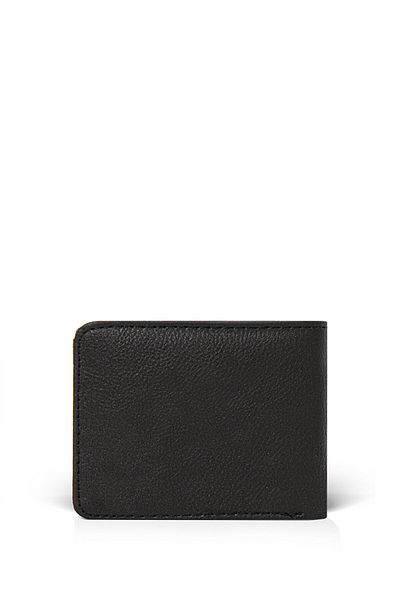 Mavi Schwarze Geldbörse mit Siegellogo 092244-900