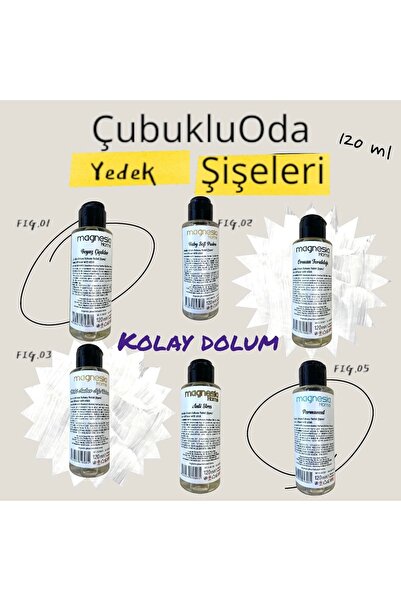 Magnesia Kozmetik Pure Touches Magnesia Pudra Soft Çubuklu Oda Kokusu Yedek Ş...