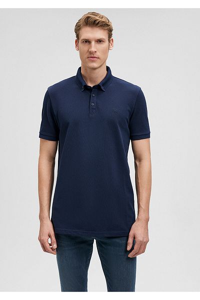 Mavi Marineblaues Polo-T-Shirt - Slim Fit, Slim Fit063247-28417