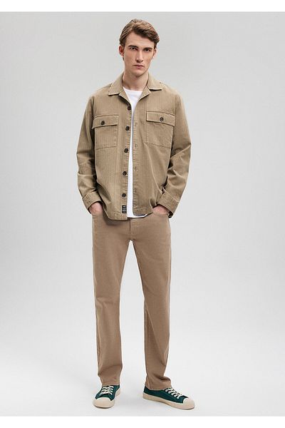 Mavi Martin Dark Beige Comfort Gabardine kalhoty 0037832492