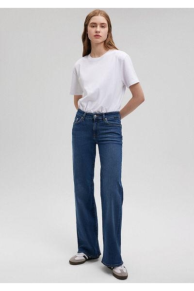 Mavi Dunkelfarbige, verrückte Casual-Jeans - 1010435597