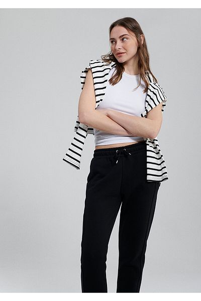 Mavi Schwarze Jogginghose - Basismodell 1600430 -900